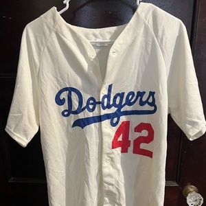 Vintage 1950s Dodgers Jersey Mens M